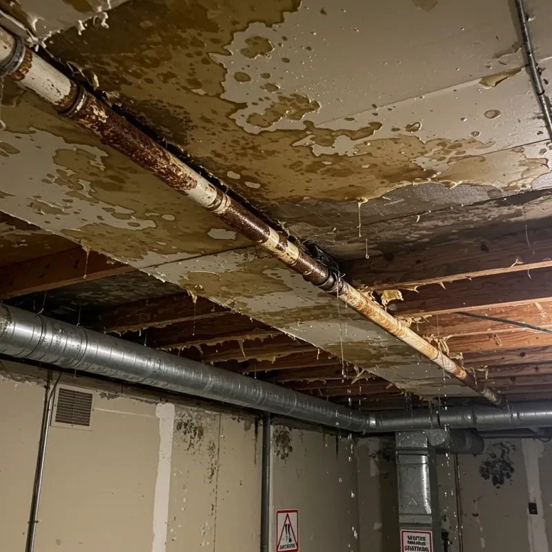 Ceiling Water Damage Repair in Ashville, OH